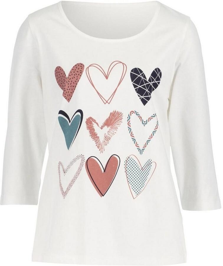 Classic Basics Shirt met 3 4-mouwen (1-delig)