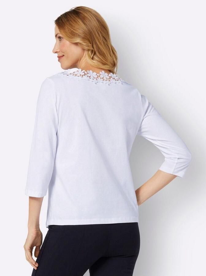 Classic Basics Shirt met 3 4-mouwen (1-delig)