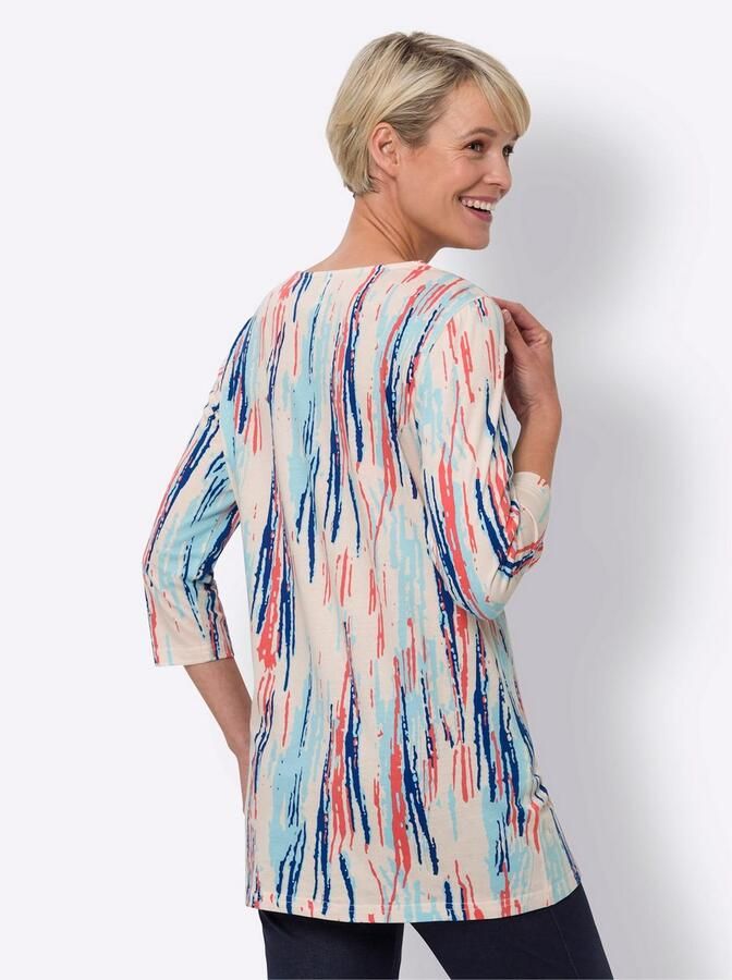 Classic Basics Shirt met 3 4 mouwen Lang shirt (1-delig)