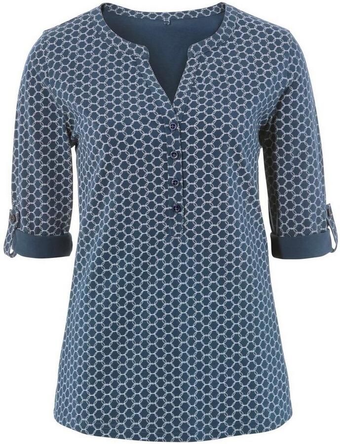 Classic Basics Shirt met 3 4-mouwen Shirt (1-delig)