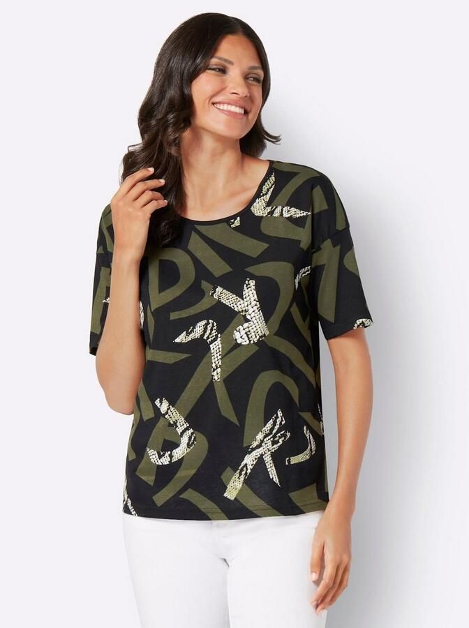 Classic Basics Shirt met korte mouwen Shirt met ronde hals (1-delig)