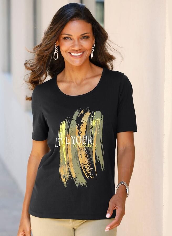 Classic Basics Shirt met korte mouwen Shirt met ronde hals (1-delig) - Foto 4