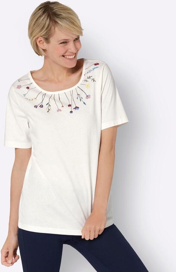 Classic Basics Shirt met korte mouwen Shirt met ronde hals (1-delig) - Foto 3