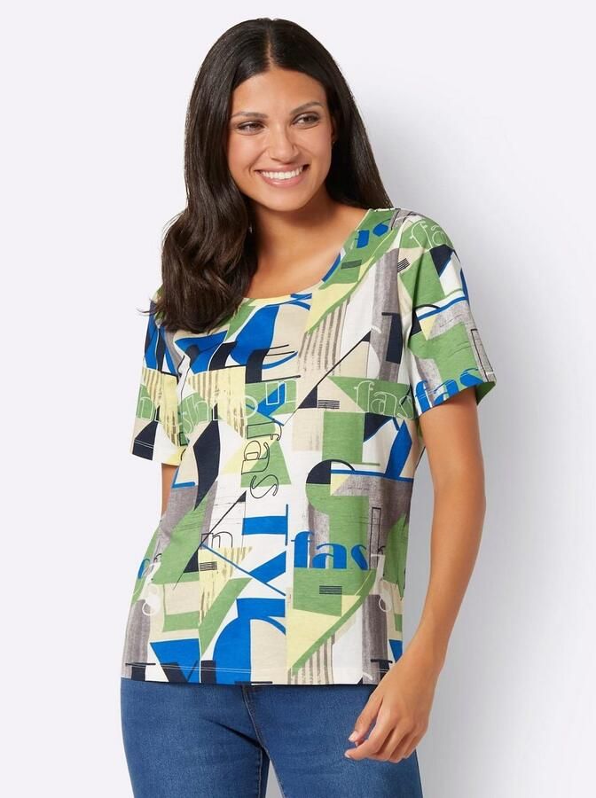 Classic Basics Shirt met korte mouwen Shirt met ronde hals (1-delig)