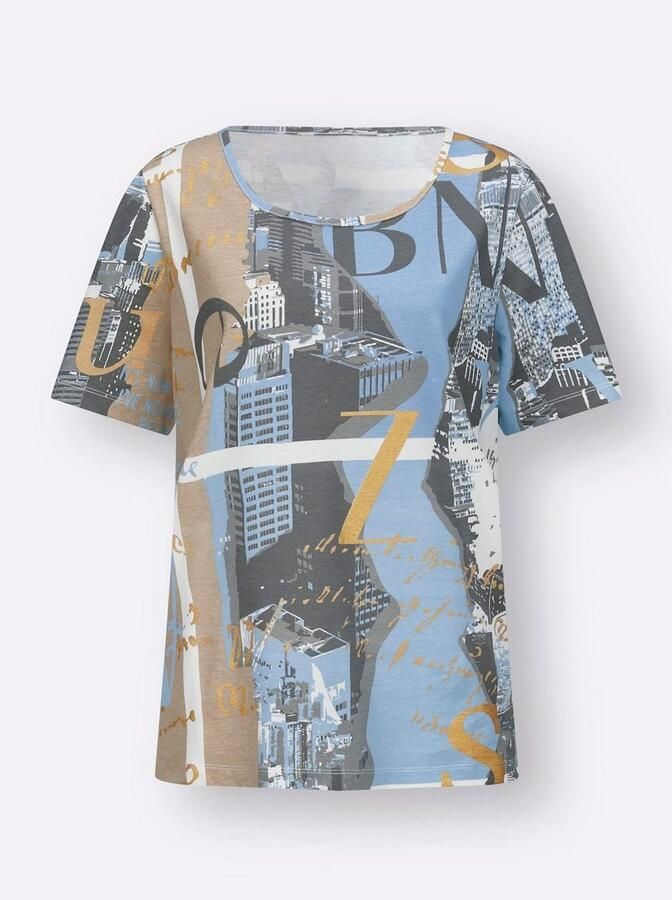 Classic Basics Shirt met korte mouwen Shirt met ronde hals (1-delig) - Foto 3