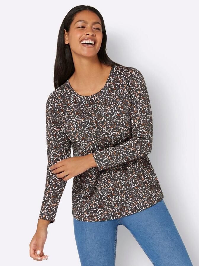 Classic Basics Shirt met lange mouwen (1-delig)