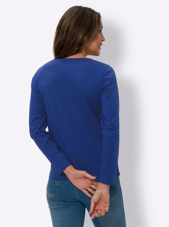 Classic Basics Shirt met lange mouwen (1-delig)