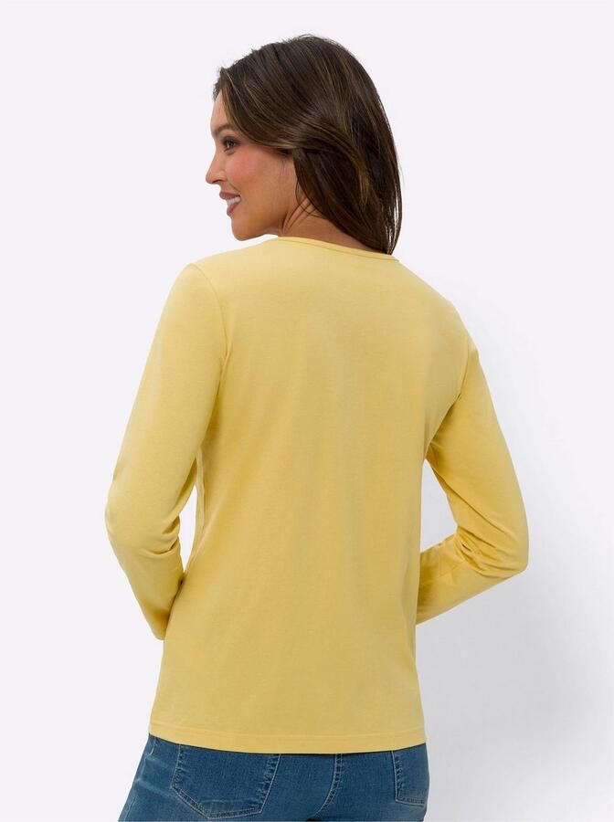 Classic Basics Shirt met lange mouwen (1-delig)