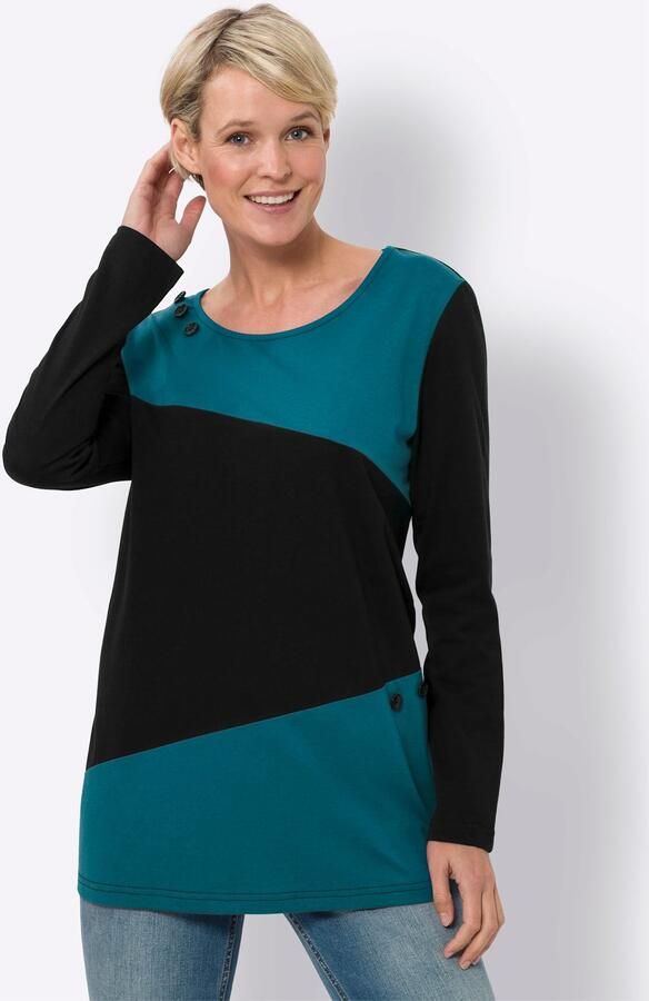 Classic Basics Shirt met lange mouwen Lang shirt (1-delig) - Foto 3