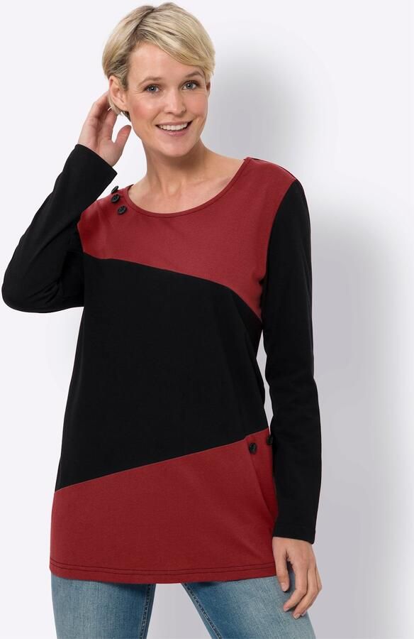 Classic Basics Shirt met lange mouwen Lang shirt (1-delig) - Foto 3