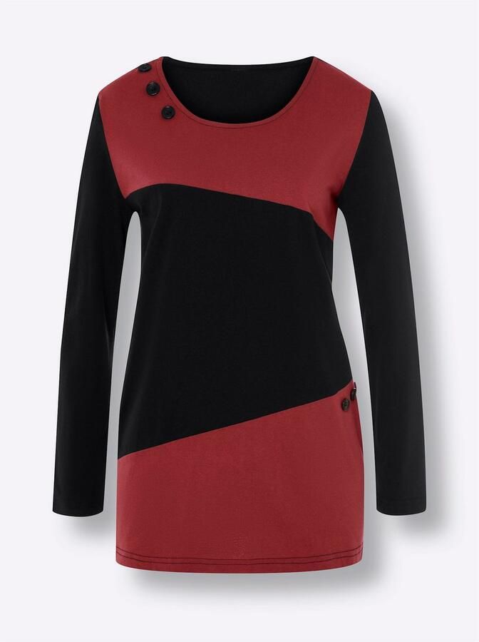 Classic Basics Shirt met lange mouwen Lang shirt (1-delig) - Foto 2