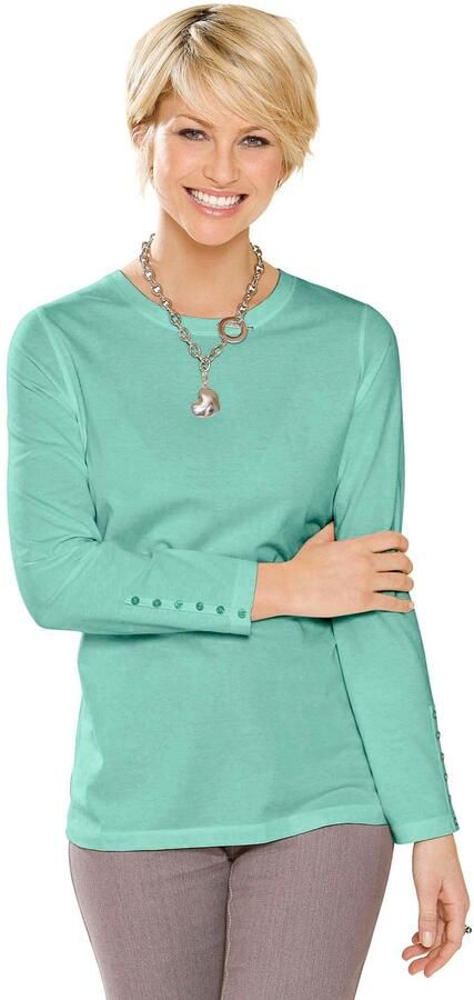 Classic Basics Shirt met lange mouwen Shirt (1-delig) - Foto 3