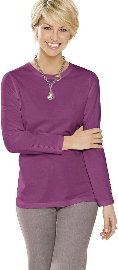 Classic Basics Shirt met lange mouwen Shirt (1-delig) - Foto 3