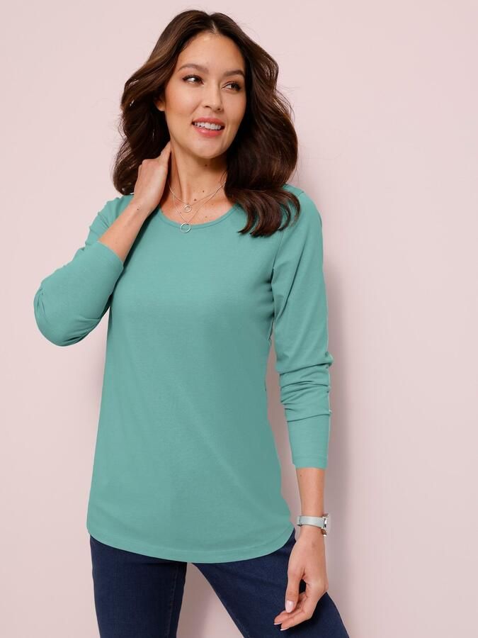 Classic Basics Shirt met lange mouwen Shirt (1-delig) - Foto 2