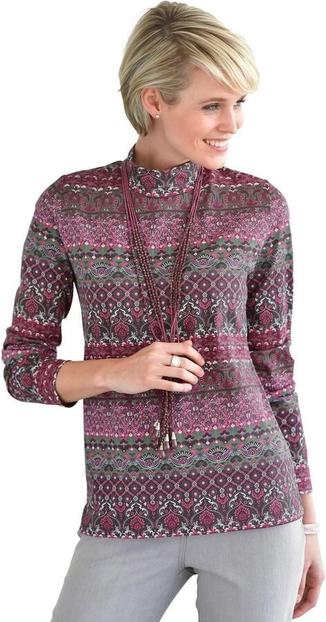 Classic Basics Shirt met lange mouwen Shirt (1-delig) - Foto 4