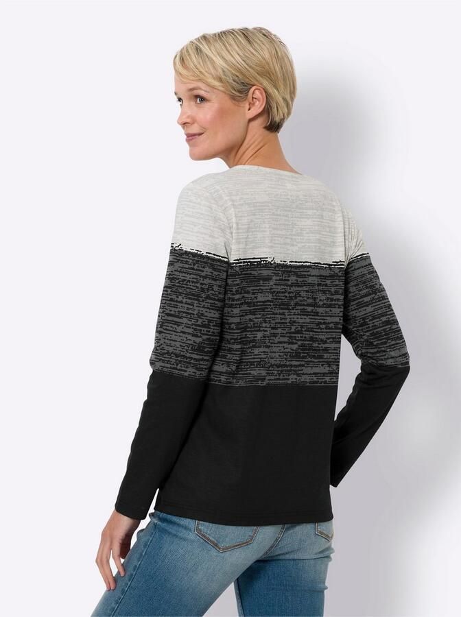 Classic Basics Shirt met lange mouwen Shirt met ronde hals (1-delig)