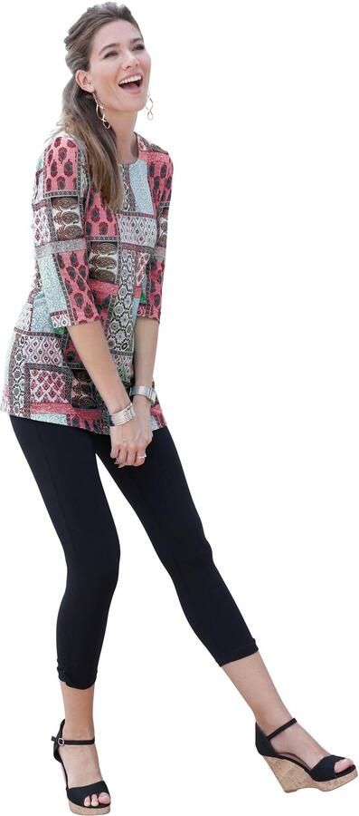 Classic Basics Shirt met print Lang shirt (1-delig) - Foto 2
