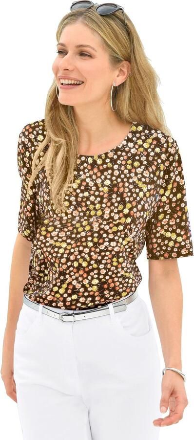 Classic Basics Shirt met print Shirt (1-delig)