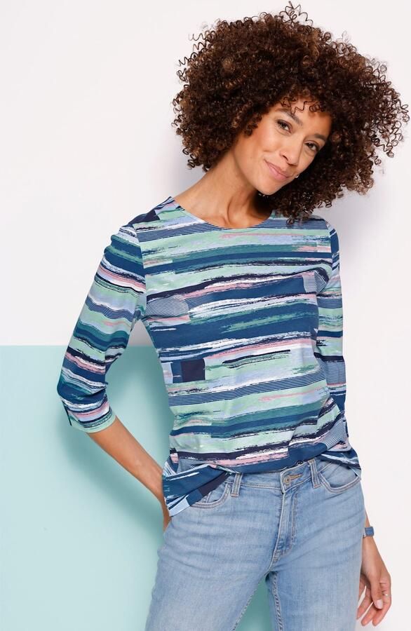 Classic Basics Shirt met print Shirt met 3 4-mouwen (1-delig) - Foto 4