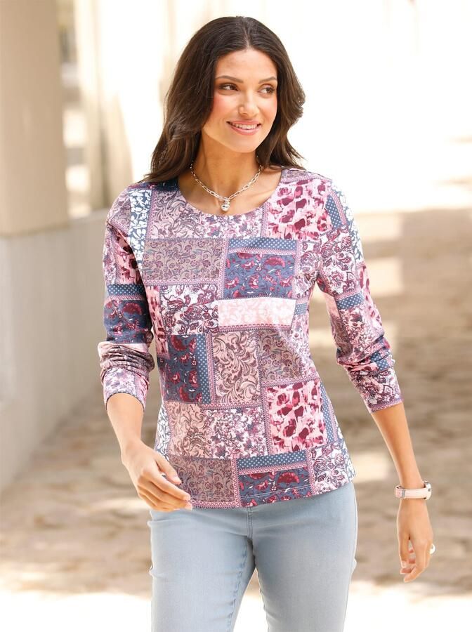 Classic Basics Shirt met ronde hals (1-delig) - Foto 4