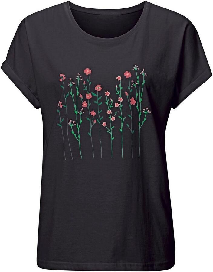 Classic Basics Shirt met ronde hals Shirt (1-delig)