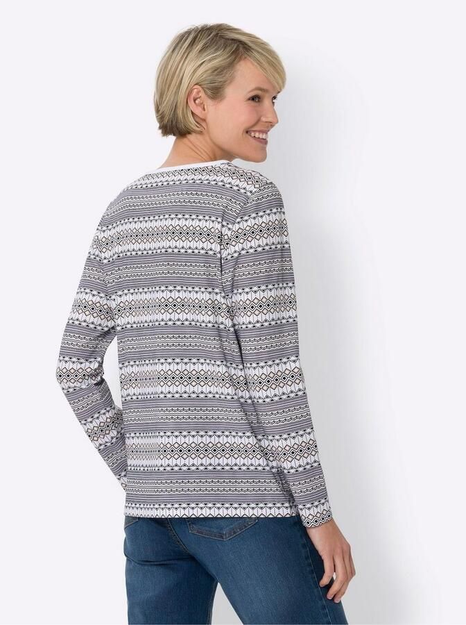 Classic Basics Shirt met ronde hals Shirt met lange mouwen (1-delig) - Foto 2