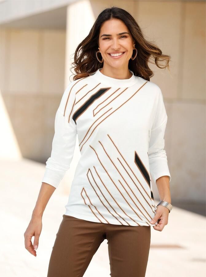 Classic Basics Shirt met staande kraag Shirt met opstaand kraagje (1-delig) - Foto 4