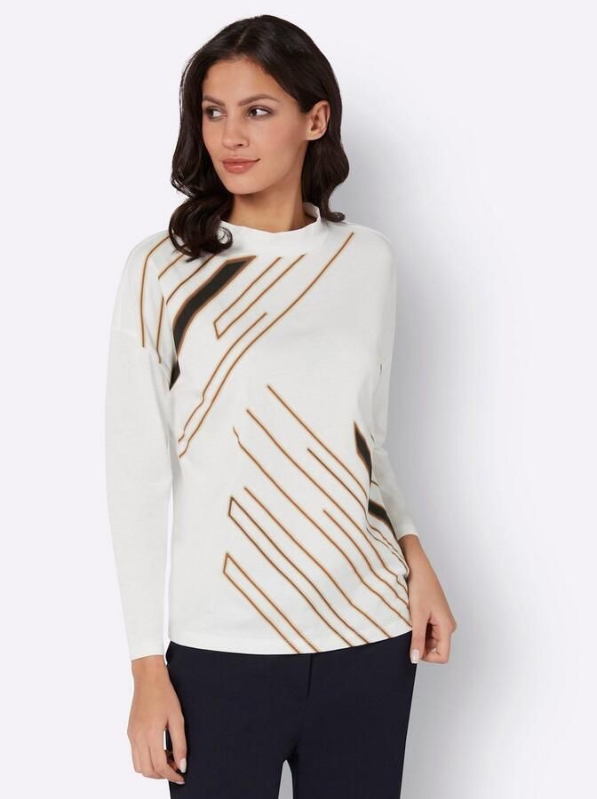 Classic Basics Shirt met staande kraag Shirt met opstaand kraagje (1-delig)