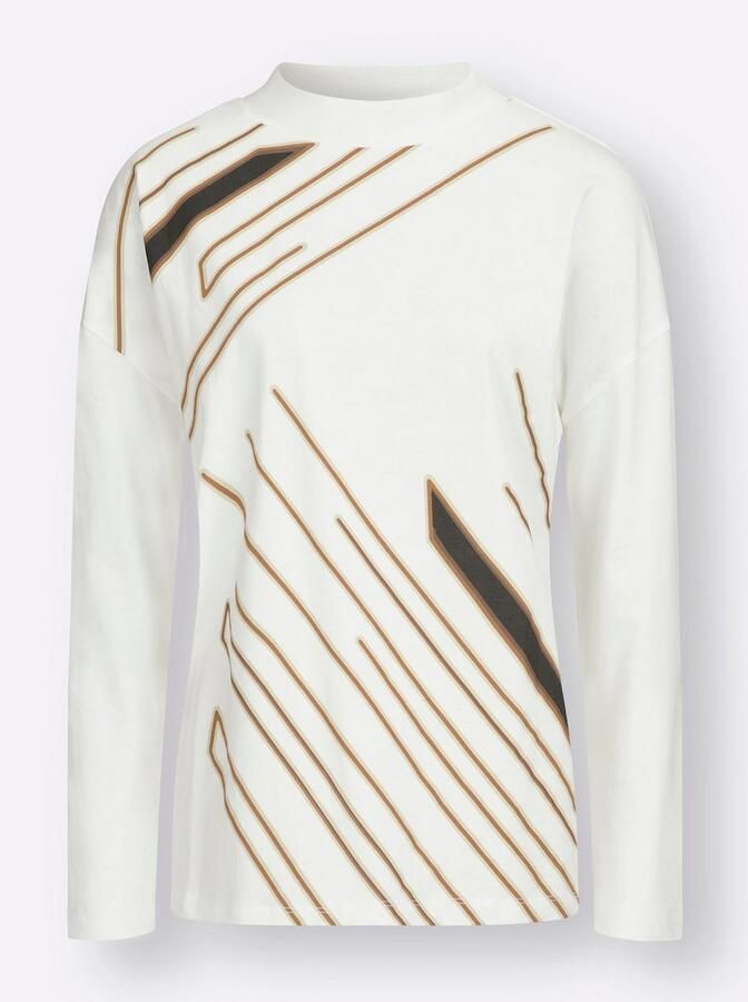 Classic Basics Shirt met staande kraag Shirt met opstaand kraagje (1-delig) - Foto 3