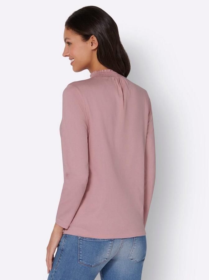 Classic Basics Shirt met staande kraag Shirt met opstaand kraagje (1-delig)