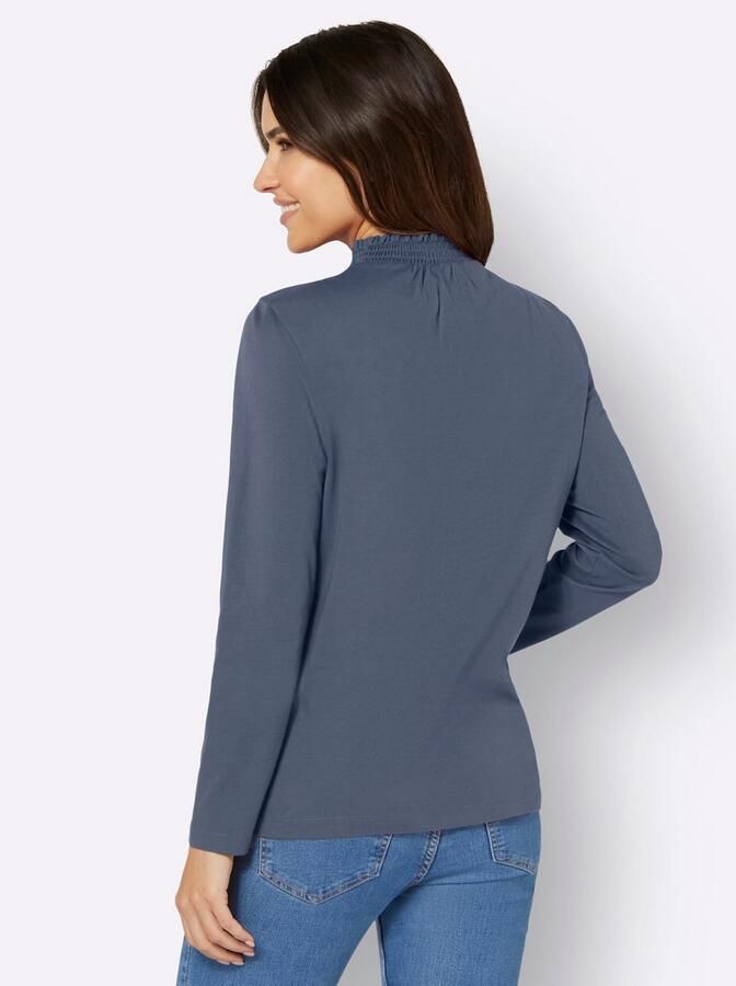 Classic Basics Shirt met staande kraag Shirt met opstaand kraagje (1-delig)