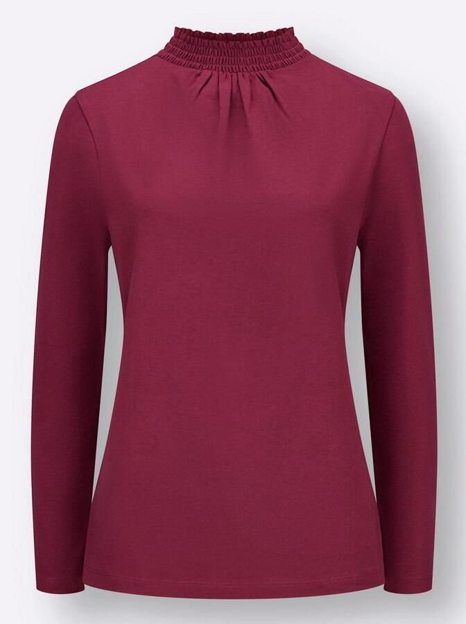 Classic Basics Shirt met staande kraag Shirt met opstaand kraagje (1-delig) - Foto 3