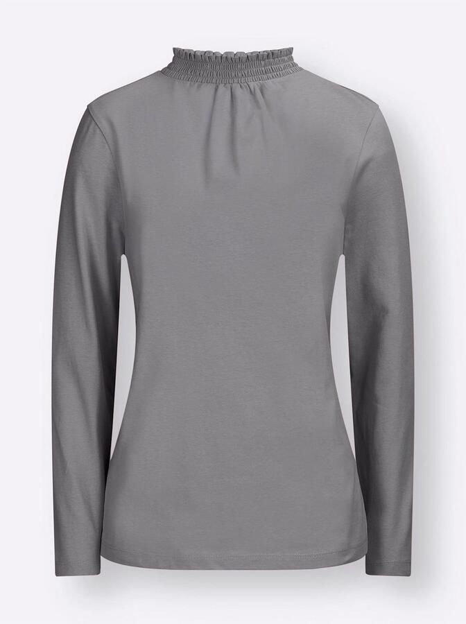 Classic Basics Shirt met staande kraag Shirt met opstaand kraagje (1-delig) - Foto 2