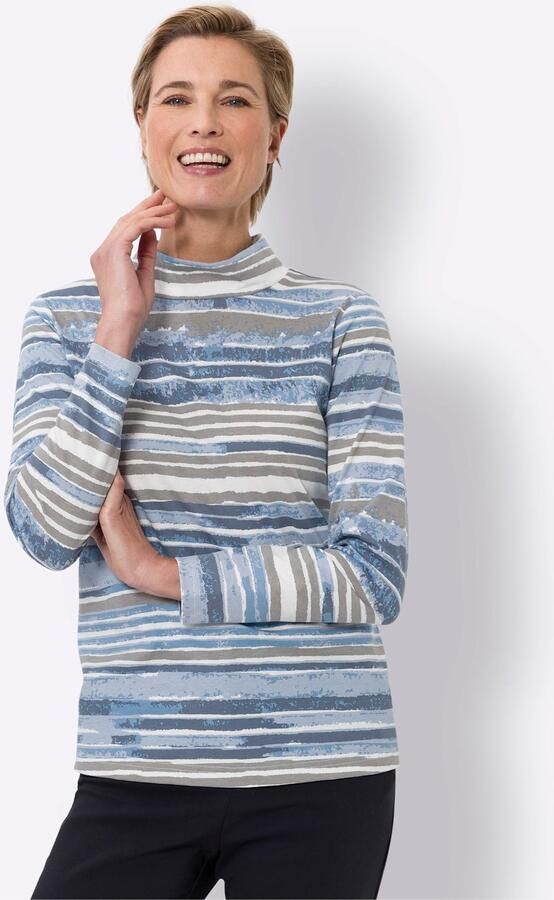 Classic Basics Shirt met staande kraag Shirt met opstaand kraagje (1-delig) - Foto 3