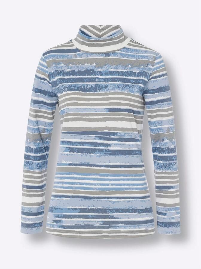 Classic Basics Shirt met staande kraag Shirt met opstaand kraagje (1-delig) - Foto 2