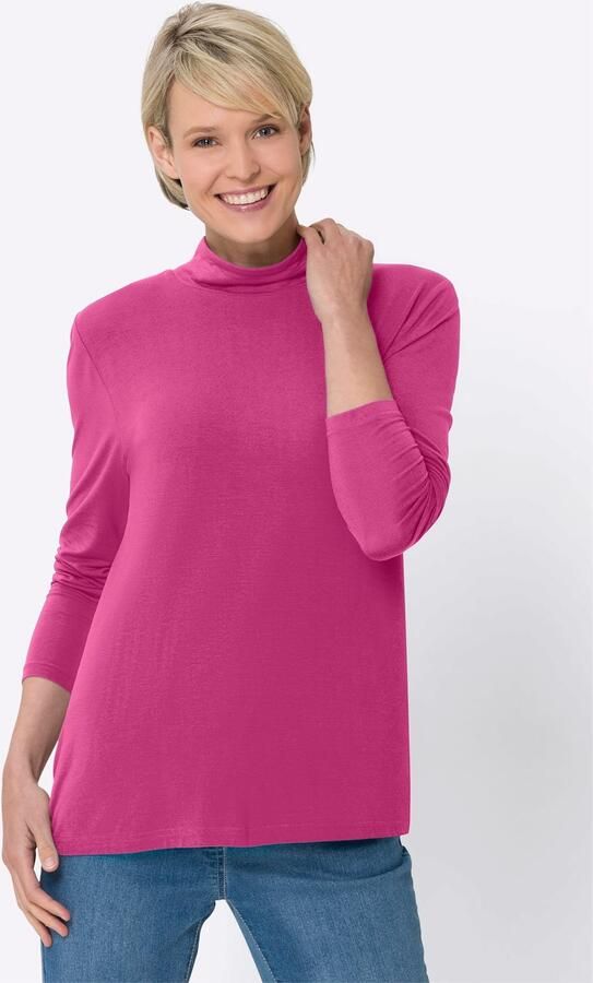 Classic Basics Shirt met staande kraag Shirt met opstaand kraagje (1-delig) - Foto 3