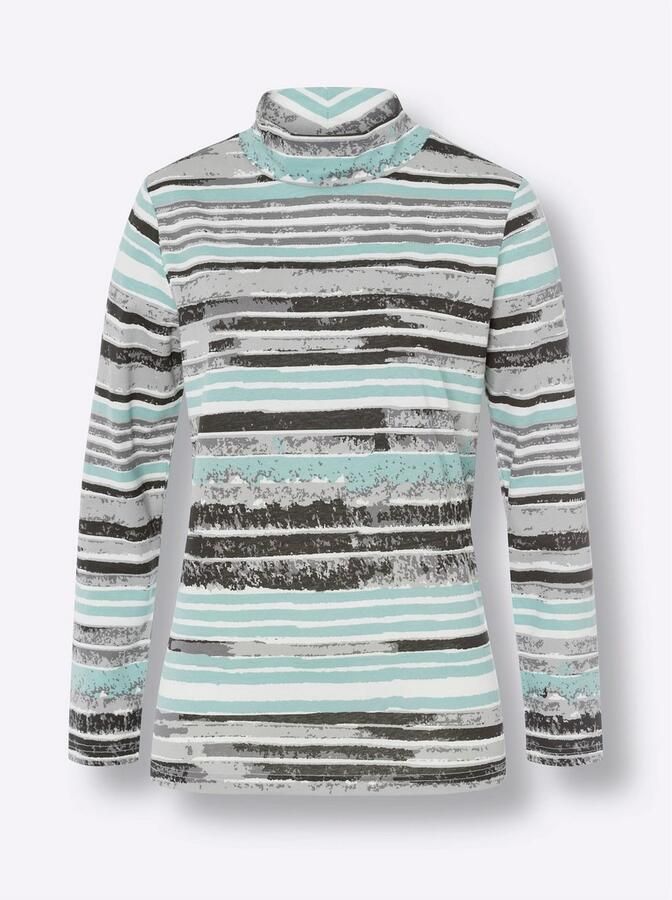 Classic Basics Shirt met staande kraag Shirt met opstaand kraagje (1-delig) - Foto 2