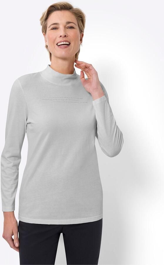 Classic Basics Shirt met staande kraag Shirt met opstaand kraagje (1-delig) - Foto 3