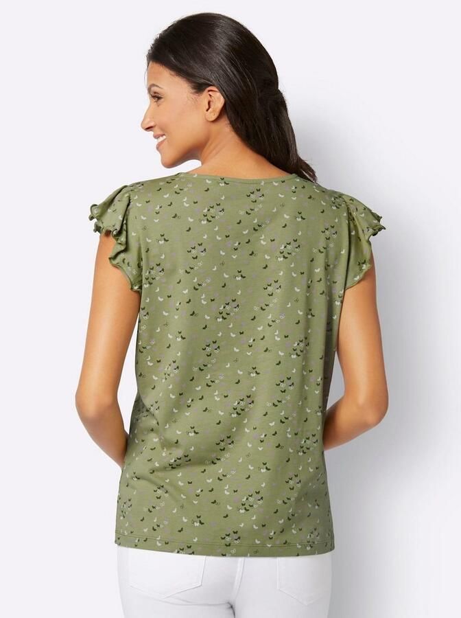 Classic Basics Shirt met V-hals (1-delig)