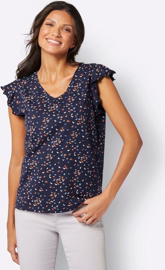 Classic Basics Shirt met V-hals (1-delig) - Foto 3