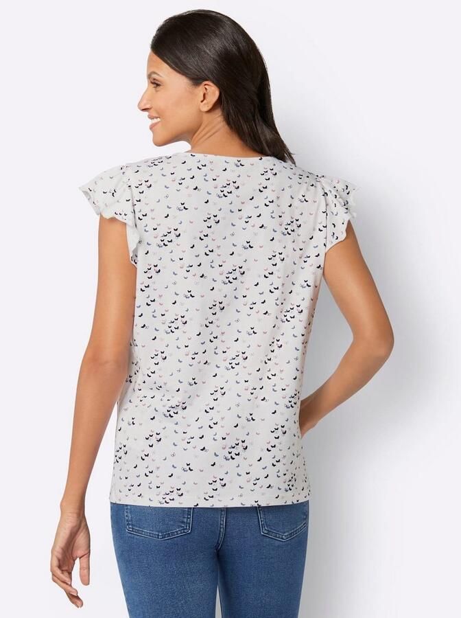 Classic Basics Shirt met V-hals (1-delig)