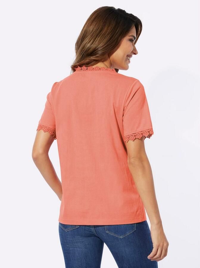 Classic Basics Shirt met V-hals Shirt (1-delig)