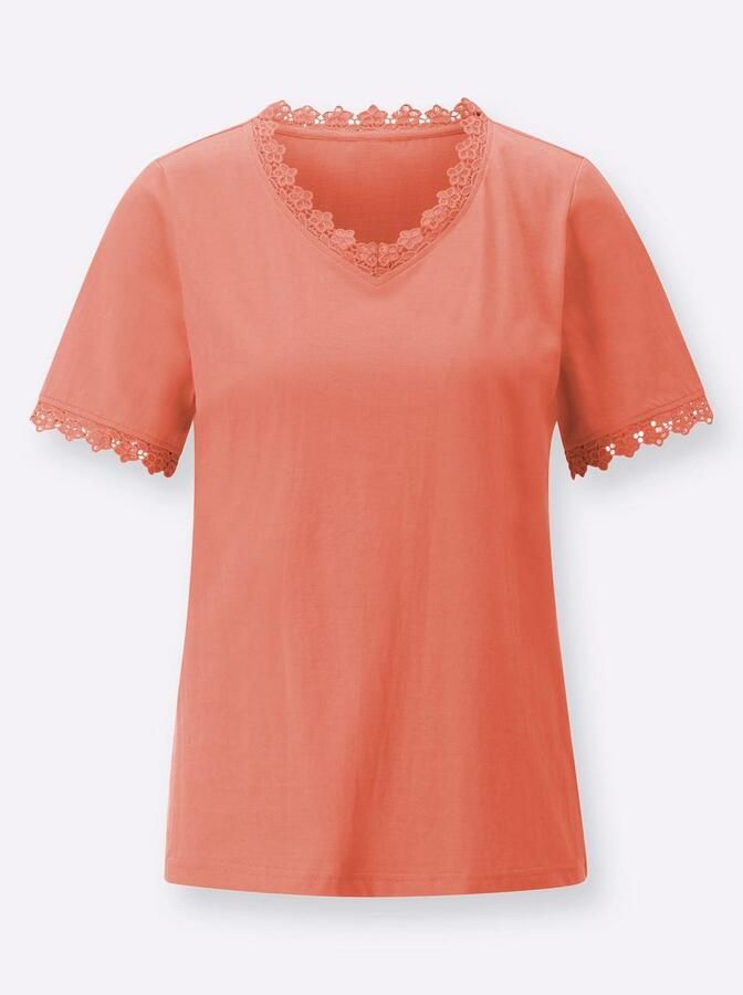 Classic Basics Shirt met V-hals Shirt (1-delig) - Foto 2