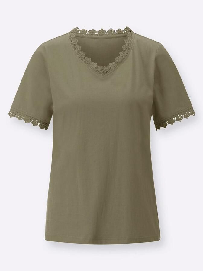Classic Basics Shirt met V-hals Shirt (1-delig) - Foto 3