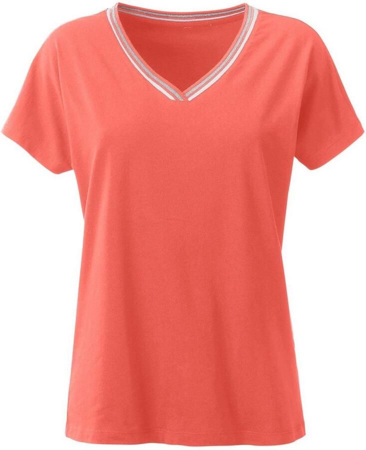 Classic Basics Shirt met V-hals Shirt (1-delig) - Foto 2