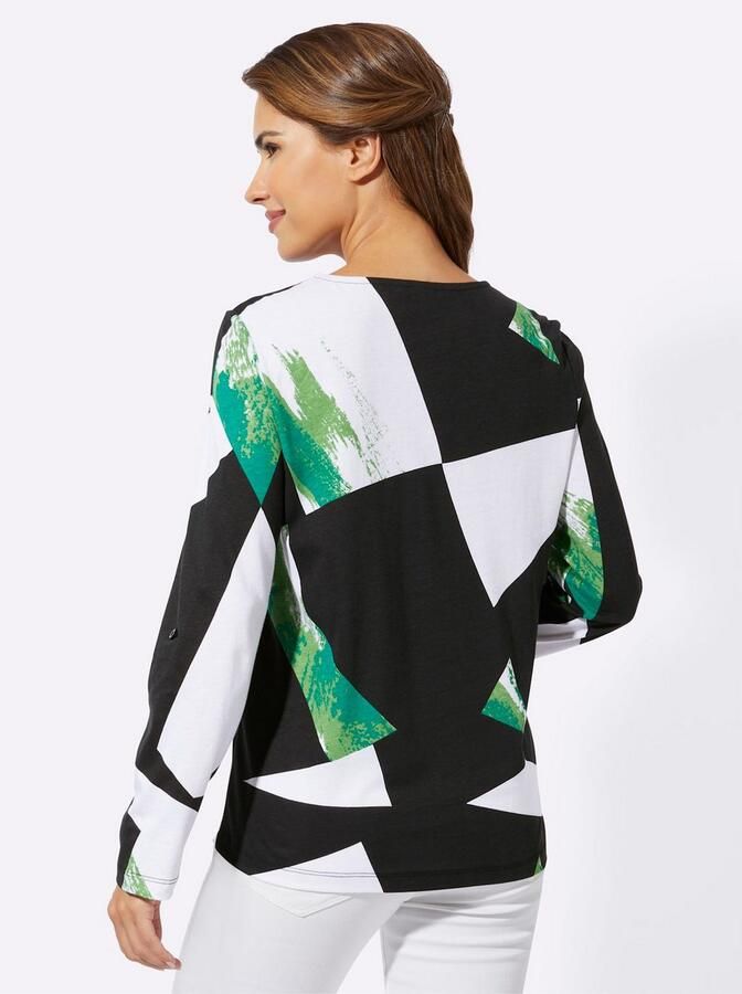 Classic Basics Shirt met V-hals Shirt met lange mouwen (1-delig) - Foto 2