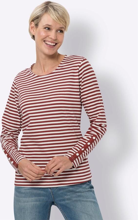 Classic Basics T-shirt Gestreept shirt (1-delig) - Foto 3