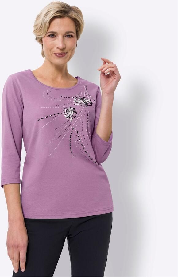 Classic Basics T-shirt met 3 4-mouwen (1-delig) - Foto 3