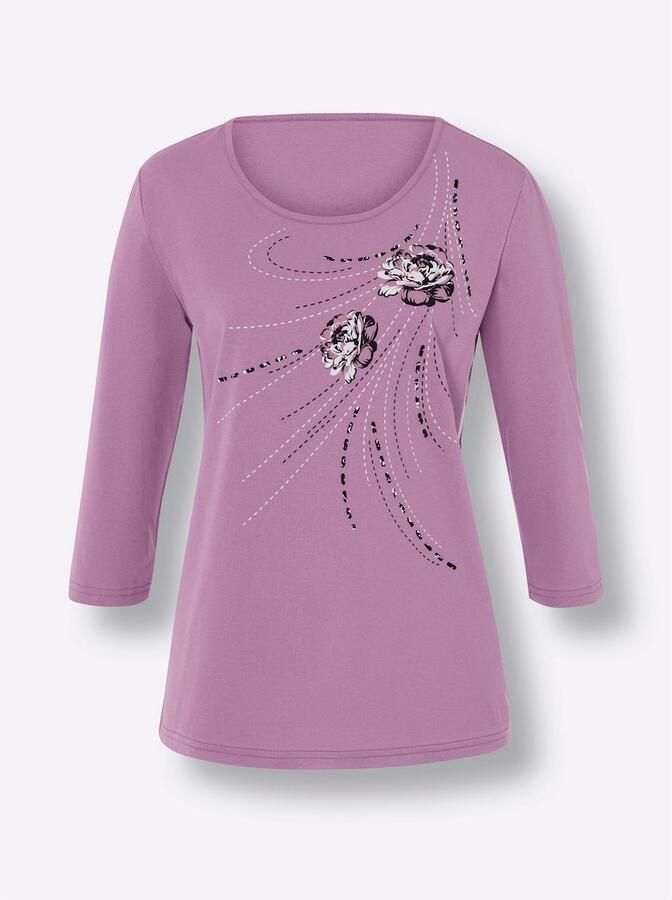 Classic Basics T-shirt met 3 4-mouwen (1-delig) - Foto 2