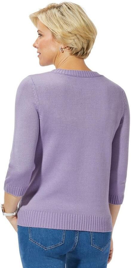 Classic Basics Trui met 3 4-mouwen Trui - Foto 3